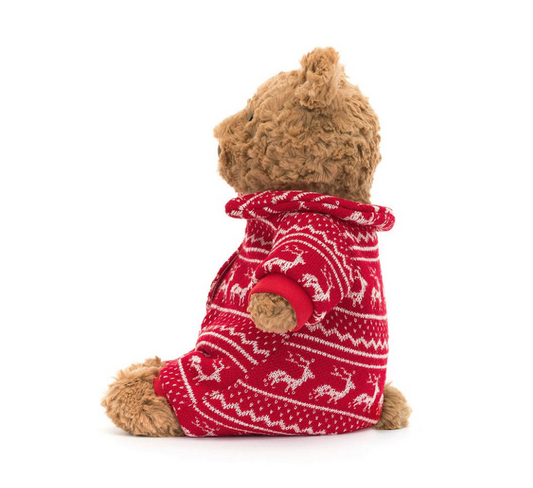 Bartholomew Bear Winter Pyjamas