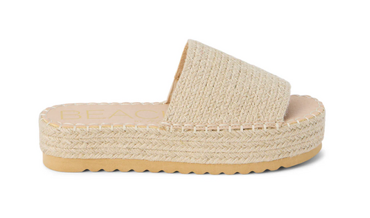 Del Mar Natural Platform Sandal