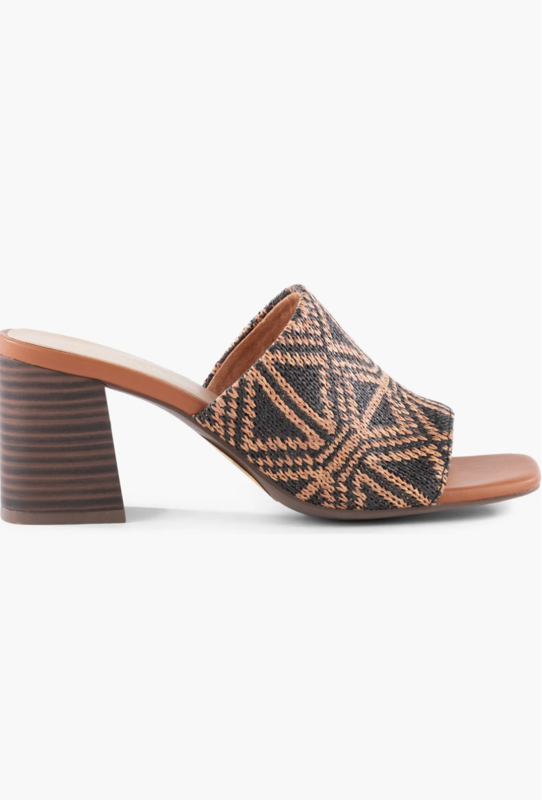 Adapt Raffia Heeled Sandal