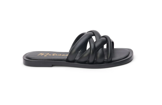 Roy Slide Sandal - Black