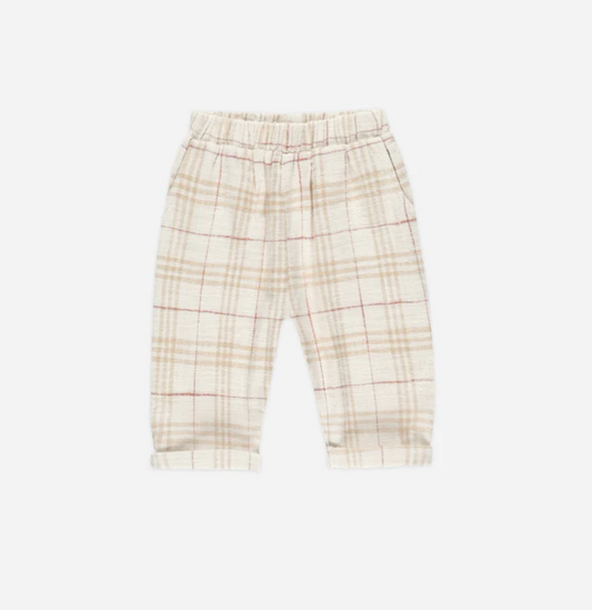 Palmer Kids Pant in Vintage Plaid