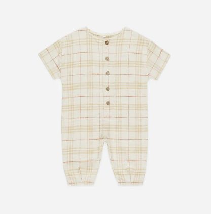 Hayes Jumpsuit Vintage Plaid