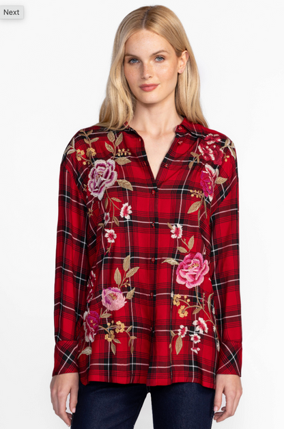 Button Detail Relaxed Shirt