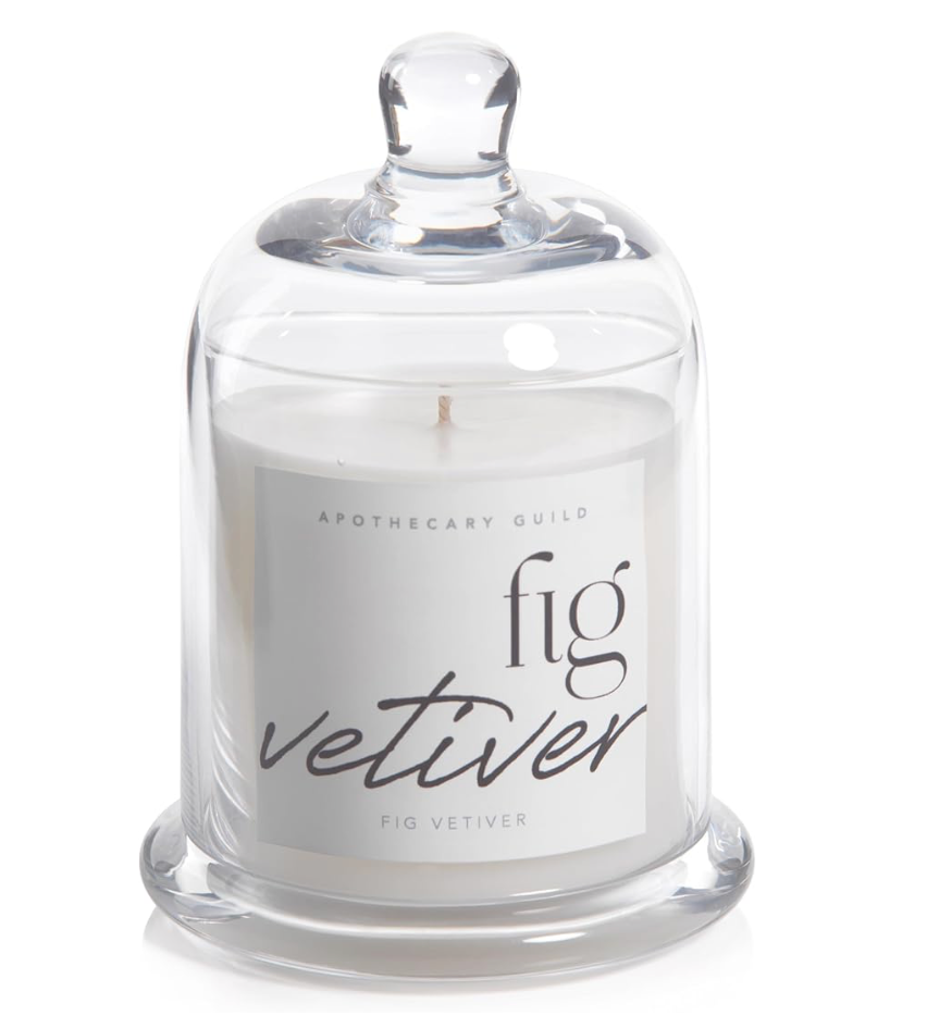 Candle in Fig Vetiver or Geranium Leaf Spice