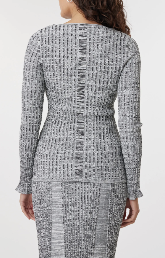 Ribbed Knitted Pullover