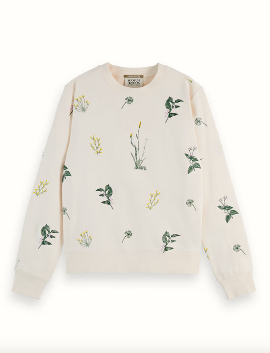 Embroidered Regular Fit Sweatshirt