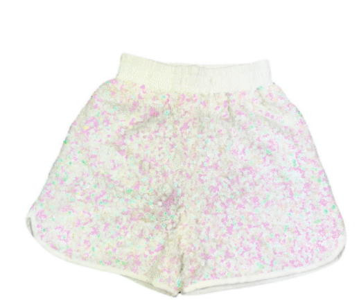Girls Summer Sequin Short