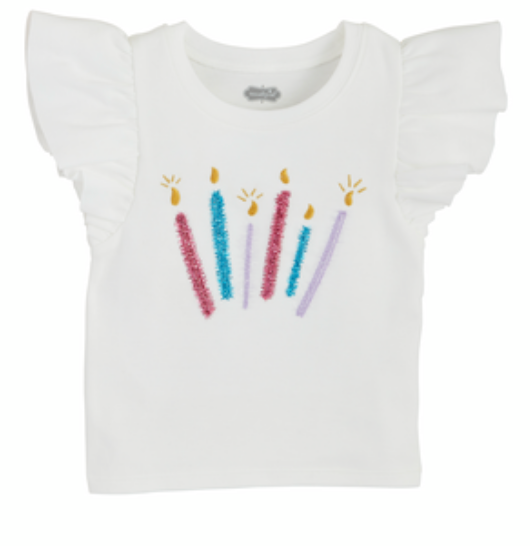 Girls Candles Birthday T