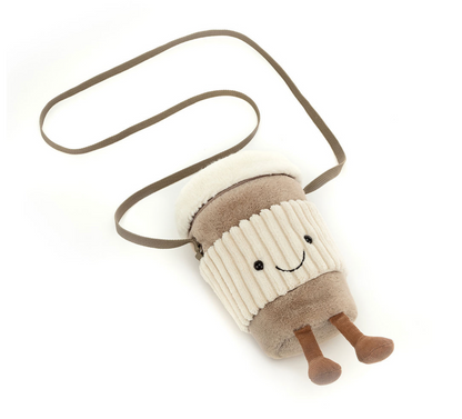JellyCat Coffee To Go Bag