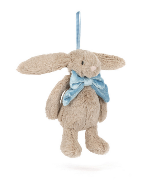 Jellycat Bashful Beige Bunny Decoration
