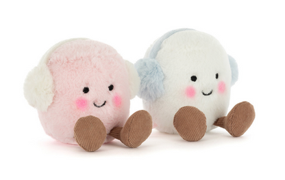 Jellycat Pink and White Marshmallows
