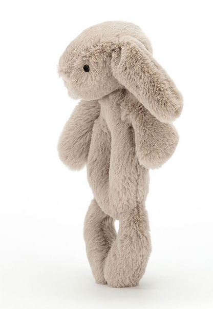 Bashful Beige Bunny Ring Rattle