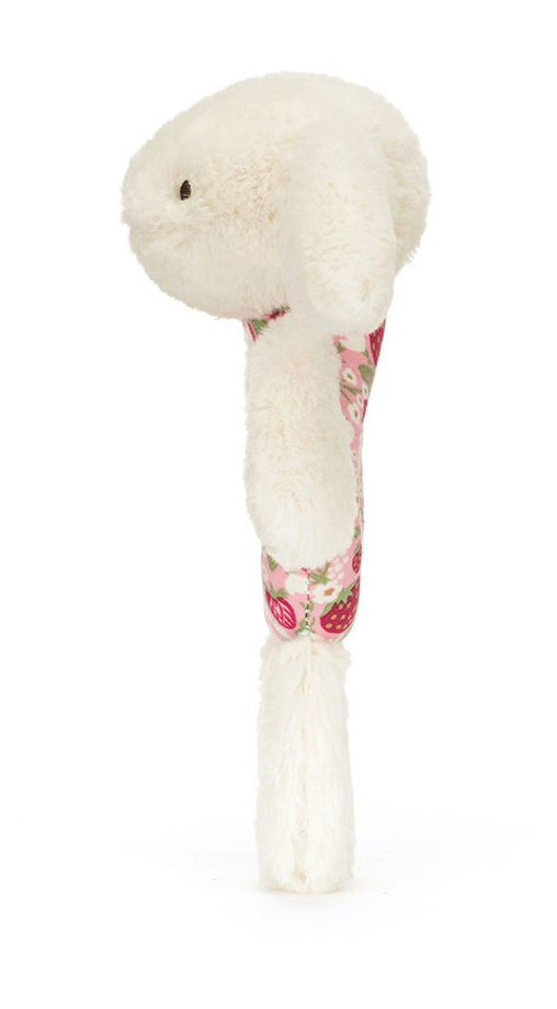 Blossom Cream Bunny 'Berry' Ring Rattle