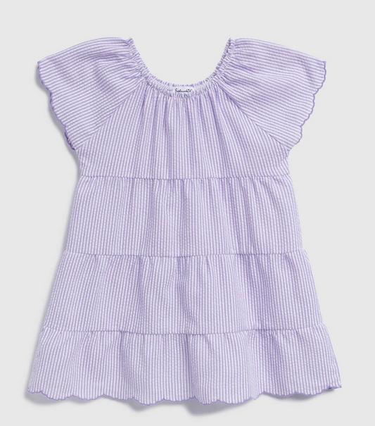 Orchid Stripe Dress