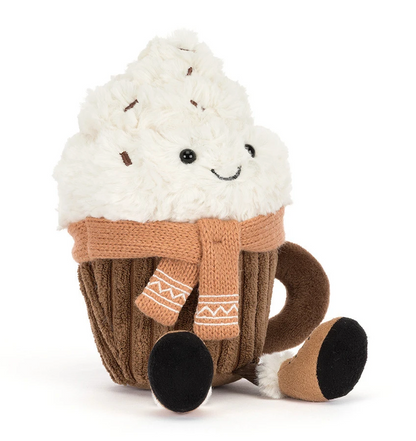 JELLYCAT Amuseables Scarffles Hot Chocolate