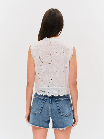 Wren Eyelet Top