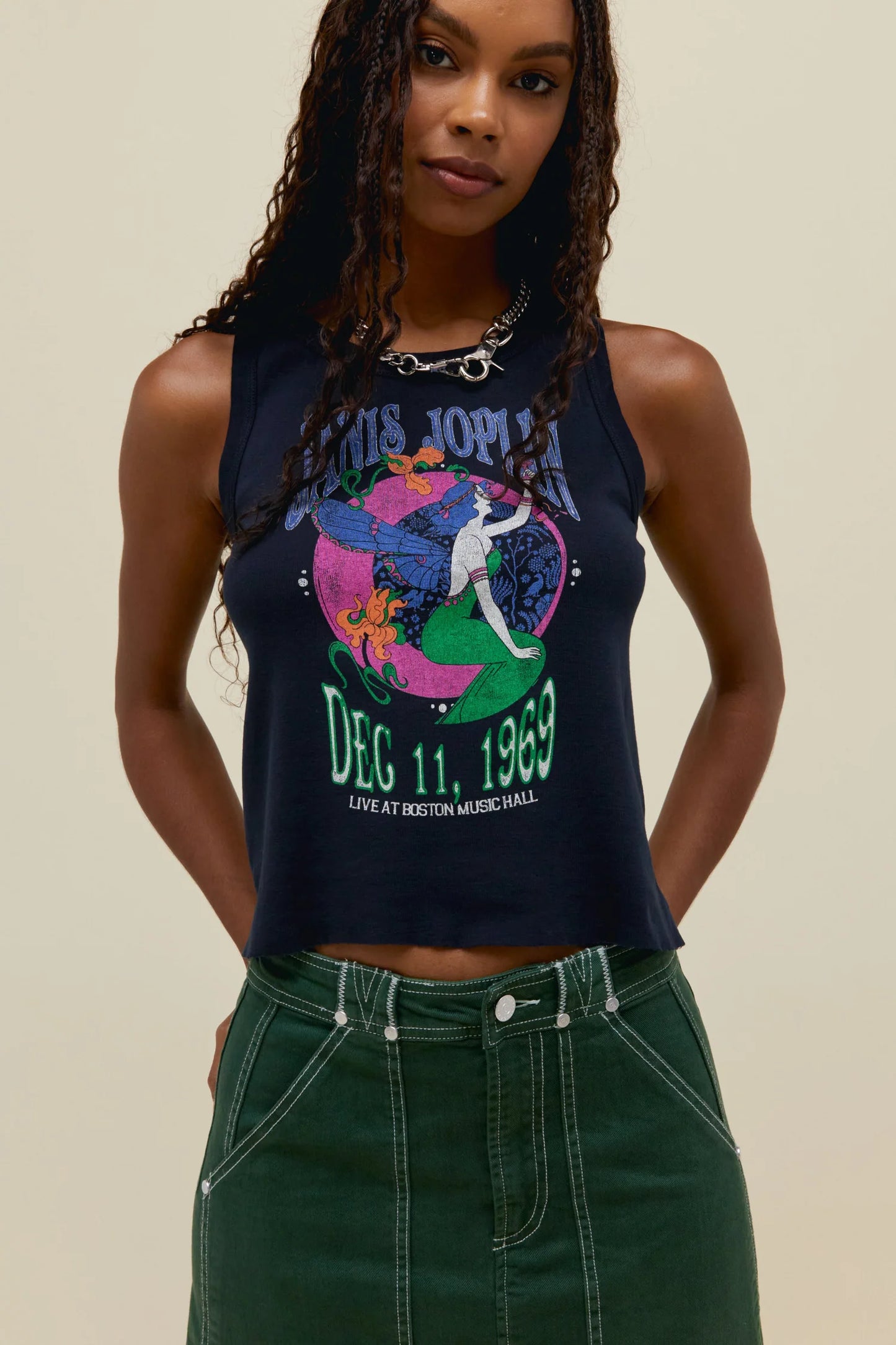 Janis Joplin Racer Tank