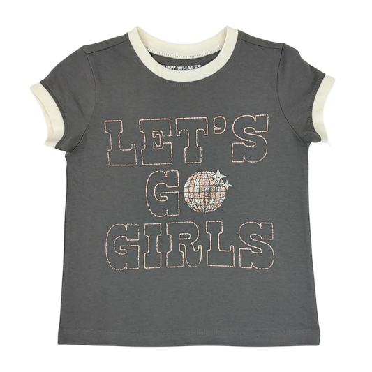 Girls Tiny Whales Tee