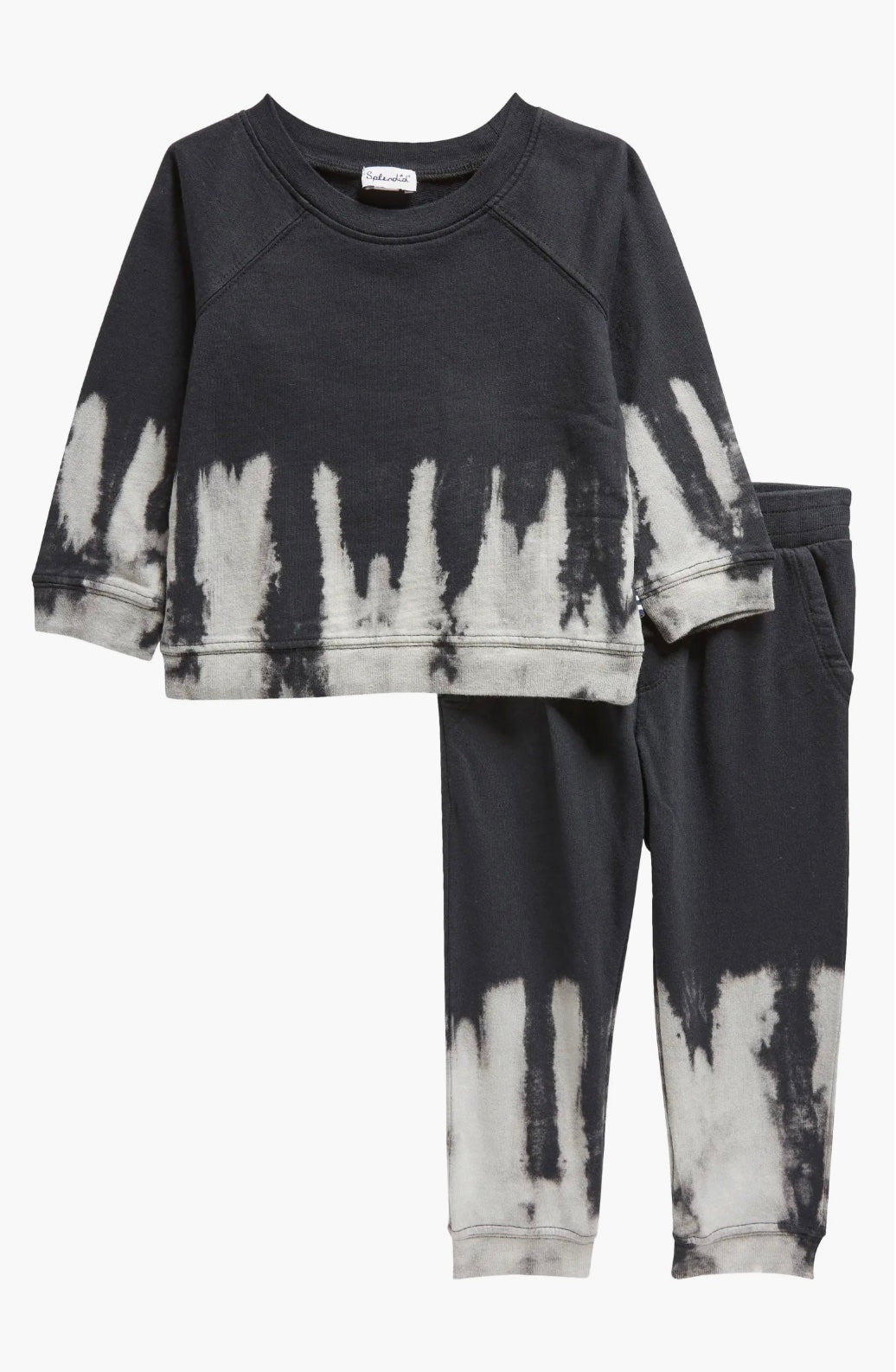 Bleach Dye Jogger Set Baby