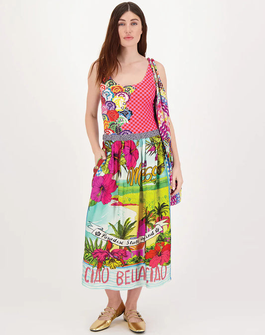 Vanessa Printed Midi Skirt