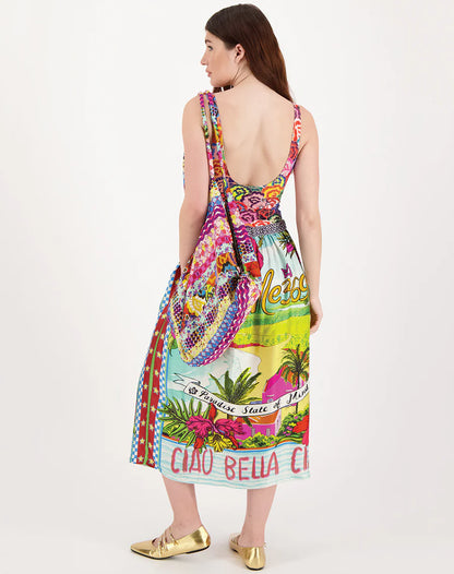 Vanessa Printed Midi Skirt