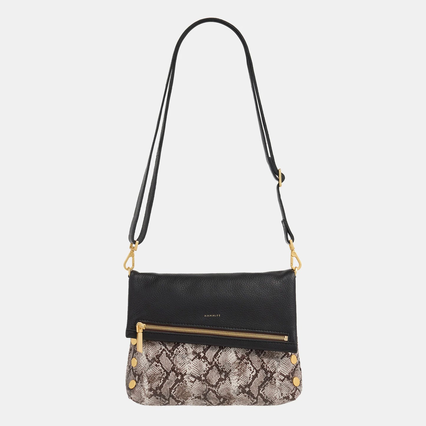 HAMMITT VIP Medium Contrast Snake Bag