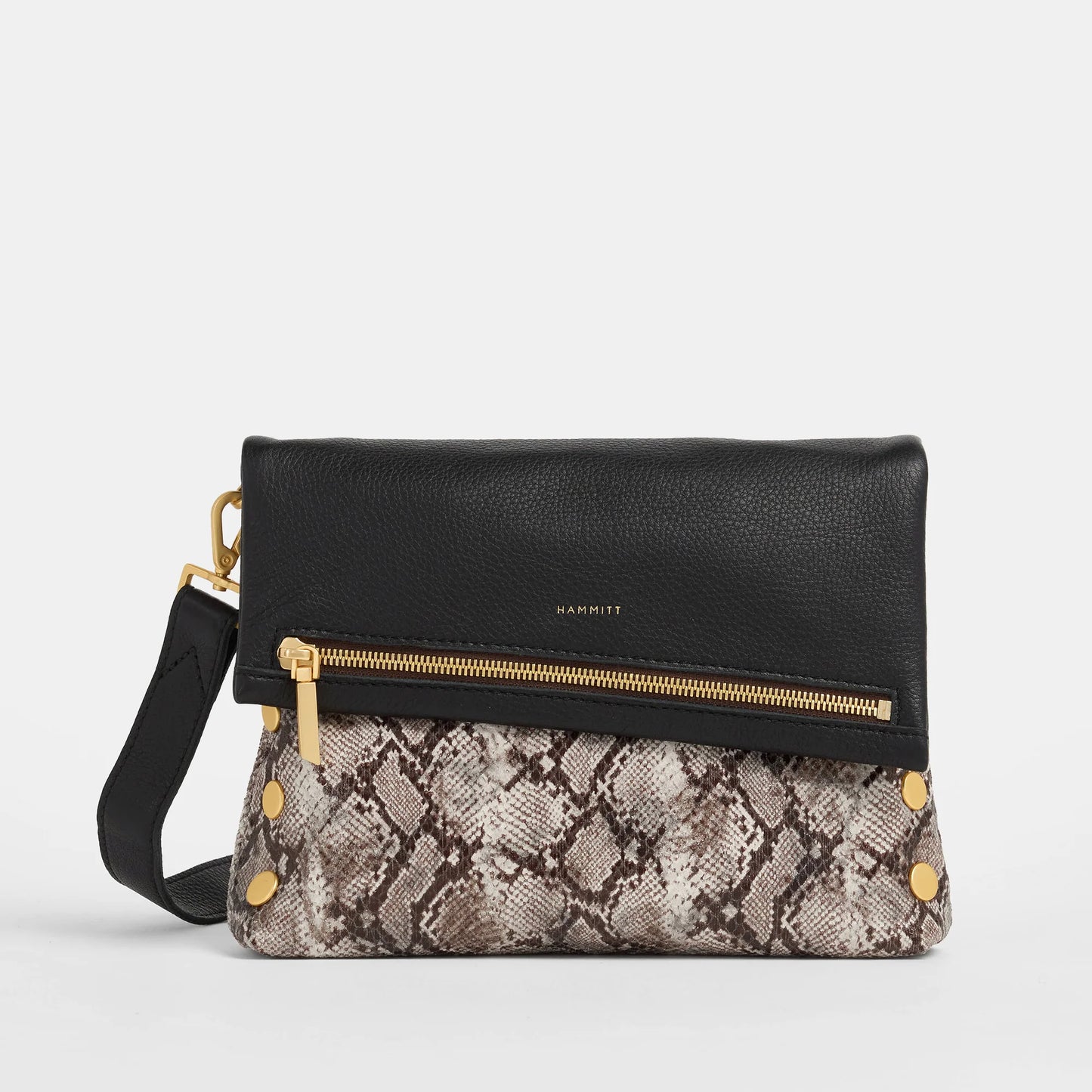 HAMMITT VIP Medium Contrast Snake Bag