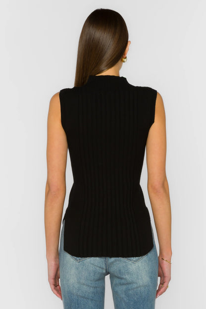 Willow Sleeveless Mock Sweater