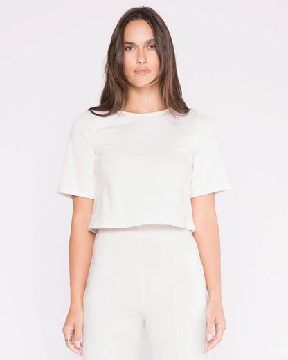 Ponte Short Sleeve Top
