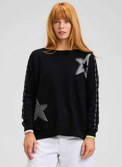Threaded Star Sweater
