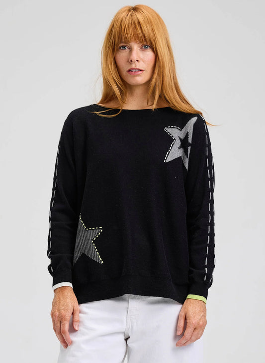 Threaded Star Sweater