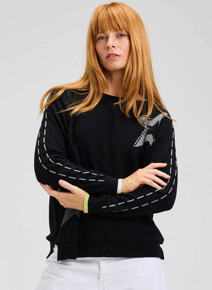 Threaded Star Sweater