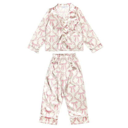 Bow Silky PJ Set