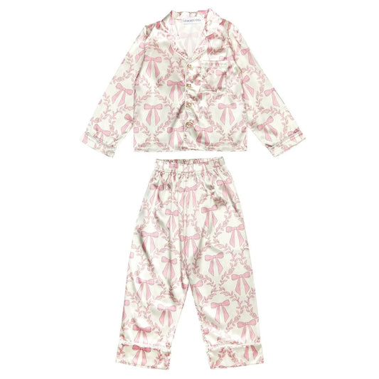 Bow Silky PJ Set