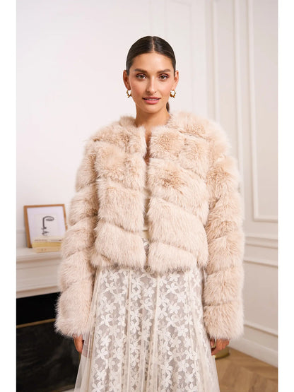 Paula Short Faux Fur Jacket