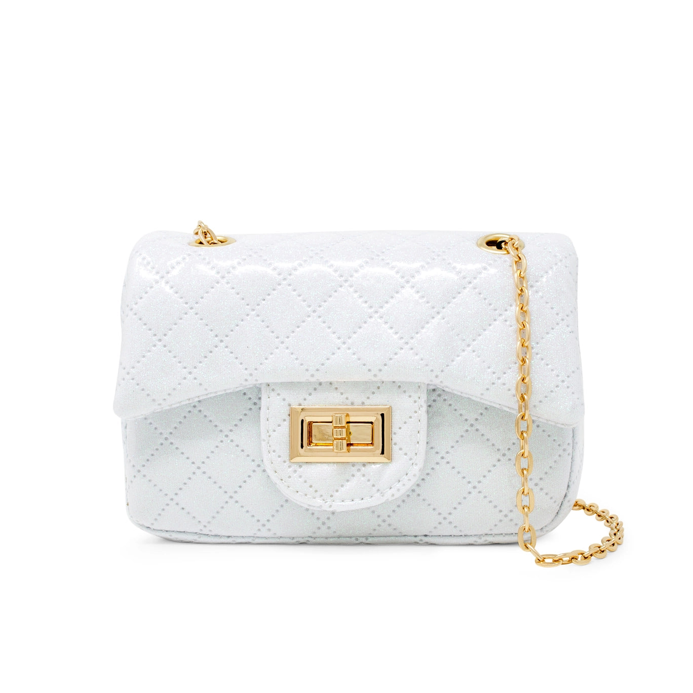 Classic Quilted Sparkle Mini Bag Holiday Edition for Kids