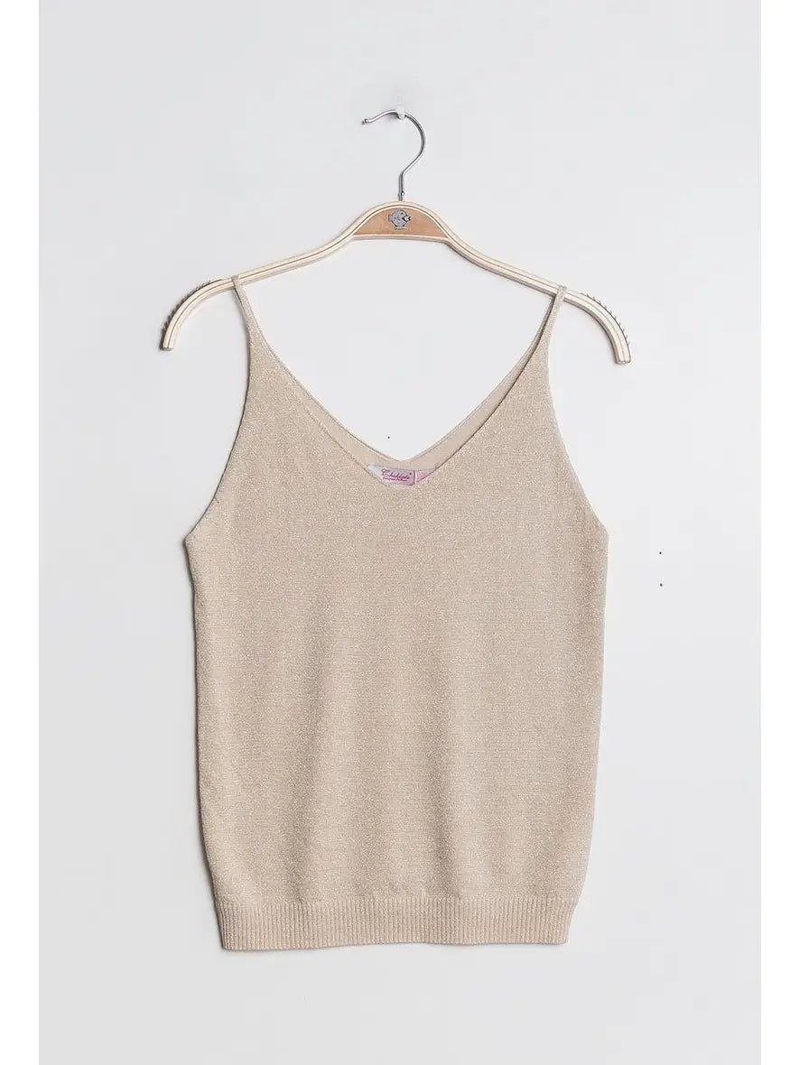 Lurex Tank Top in Various Colors