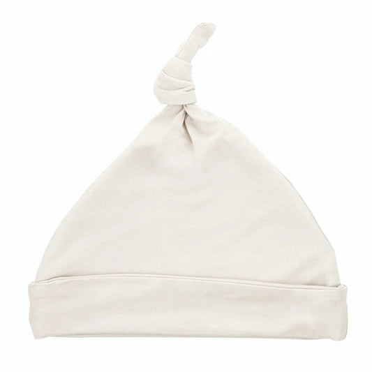 Knotted Hat in Tan