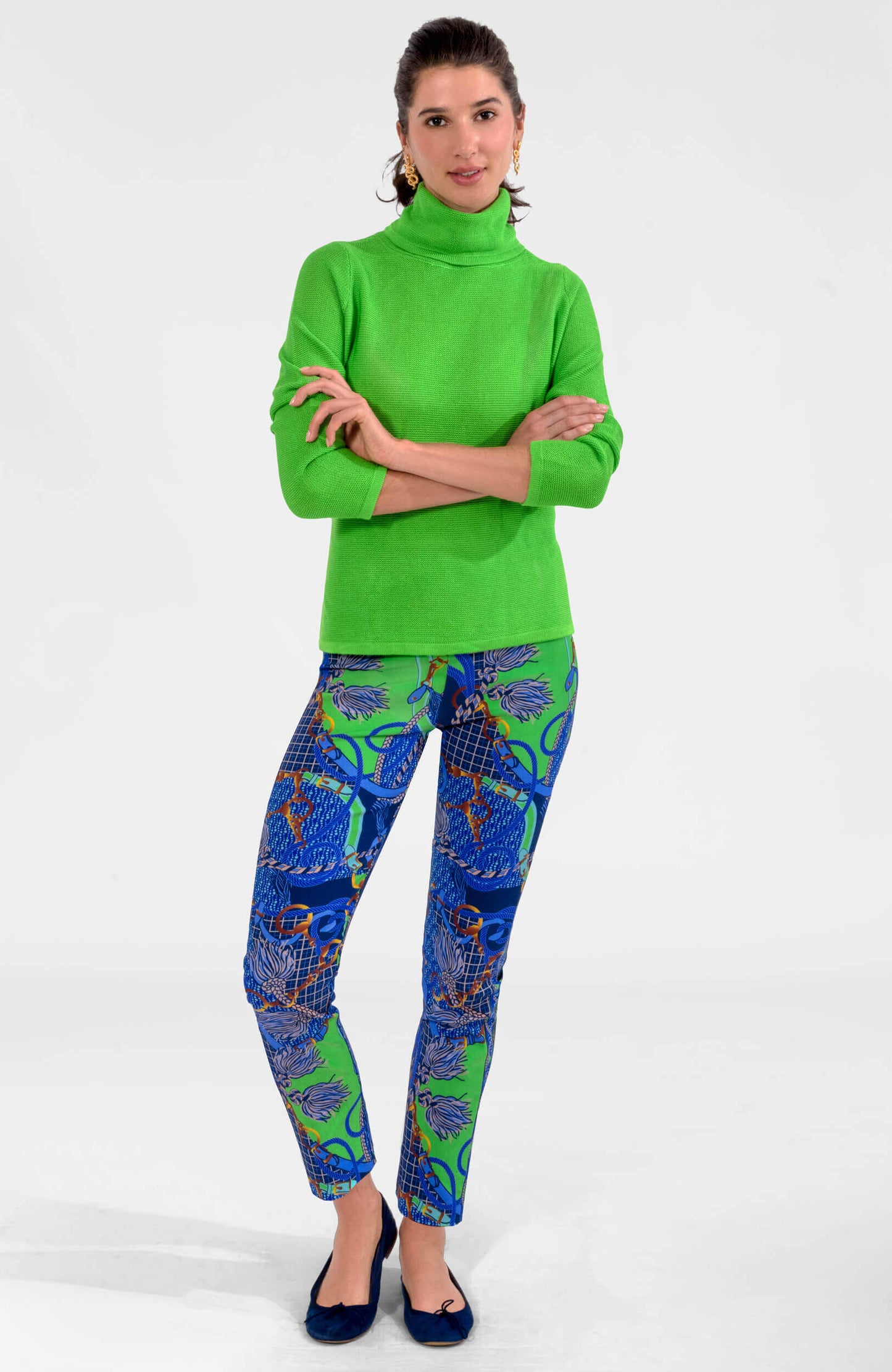 GripeLess Pull on Pant in Ditto print