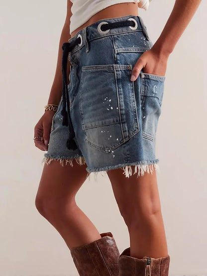 Casual Denim Shorts