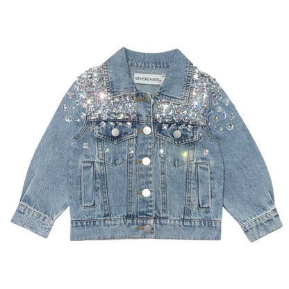 Hazel Gemstone Denim Jacket