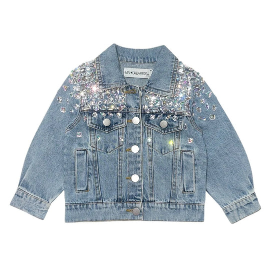 Hazel Gemstone Denim Jacket