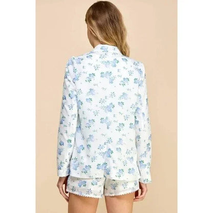 Floral Printed Blazer