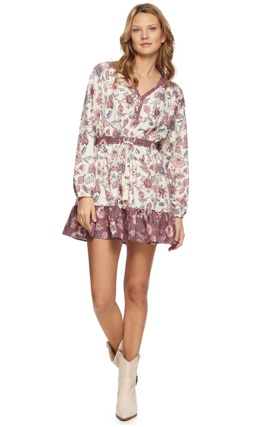 Maybell Long Sleeve Floral Dress