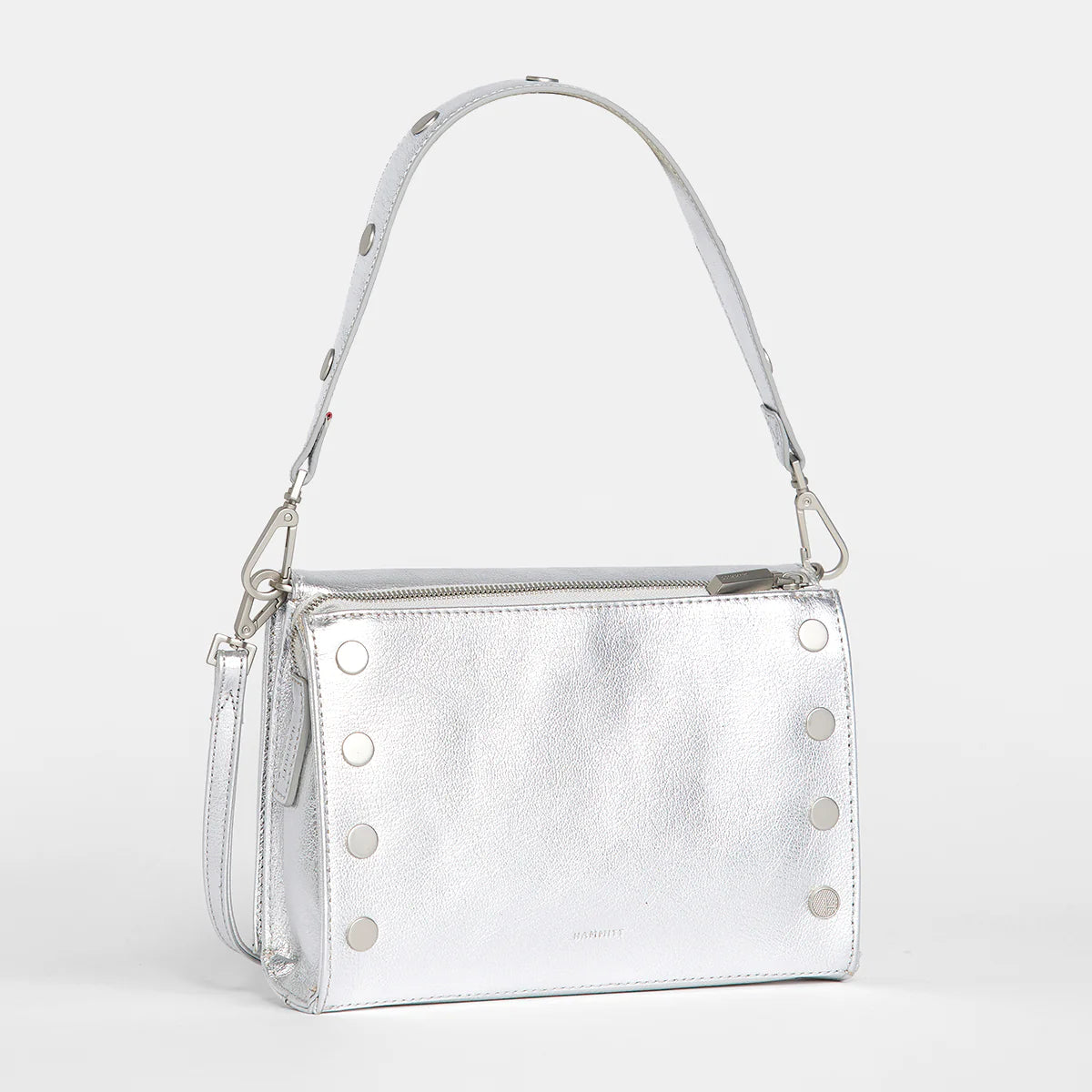 HAMMITT Montana Small Clutch in Sidewalk Silver