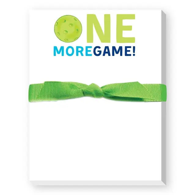 One More Game Notepad