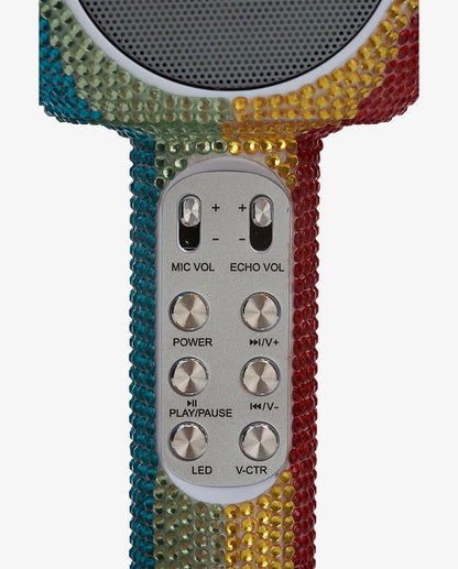 Rainbow Karaoke Sing A Long Microphone