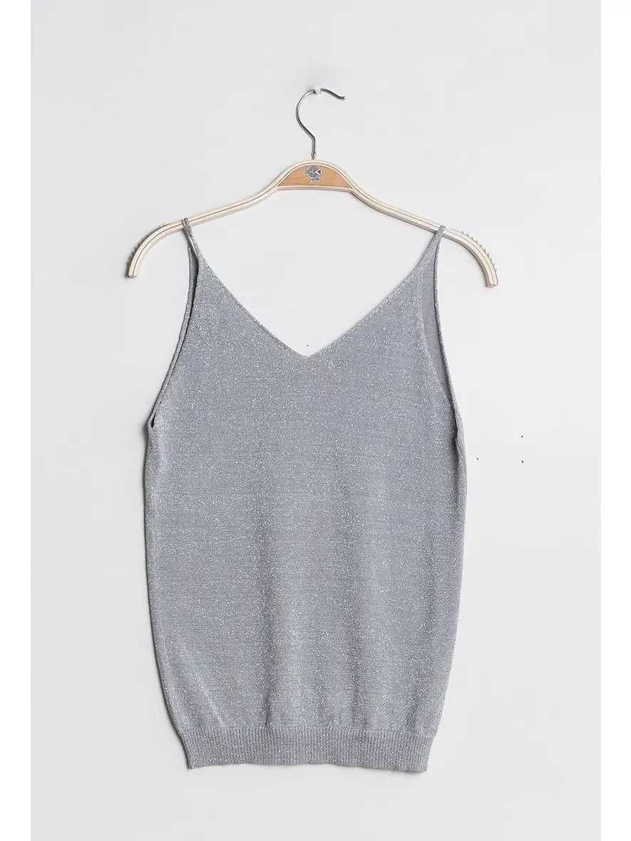 Lurex Tank Top in Various Colors