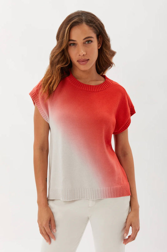 Relaxed Dip Dyed Dolman Sweater