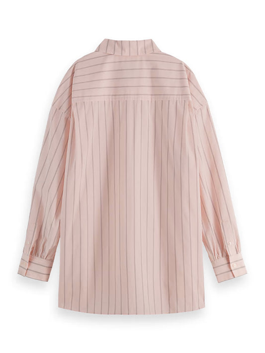 Striped Girlfriend Poplin Shirt